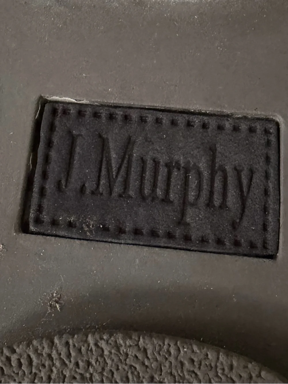Johnston & Murphy J. Murphy Black Nubuck Loafers Drivers Size 9.5